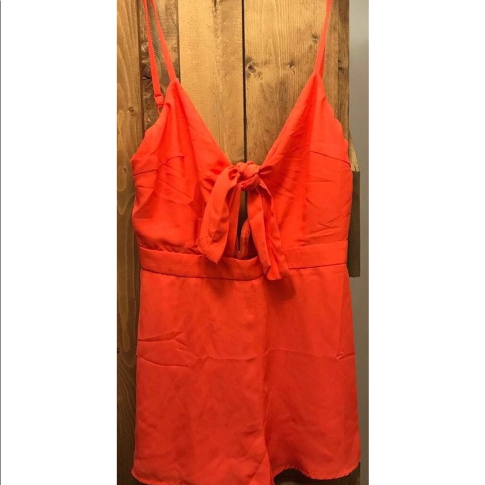 Hopes orange romper